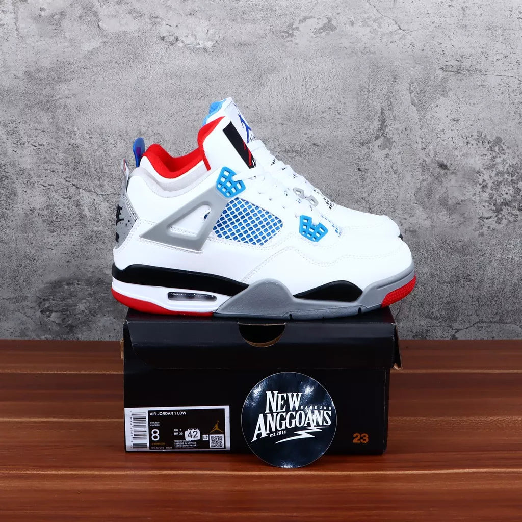 Nike Air Jordan 4 Retro What The Red Sneakers Hypebeast