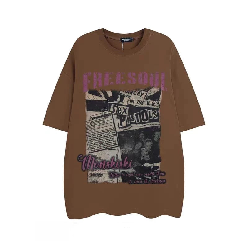 Free Soul Pistols T-Shirt Oversize
