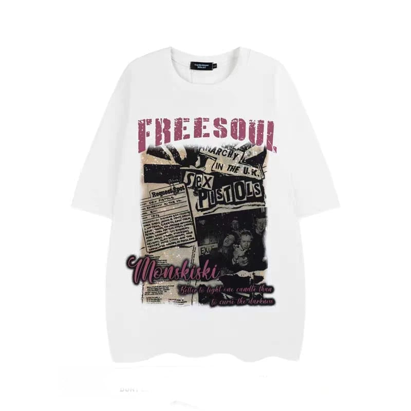 Free Soul Pistols T-Shirt Oversize