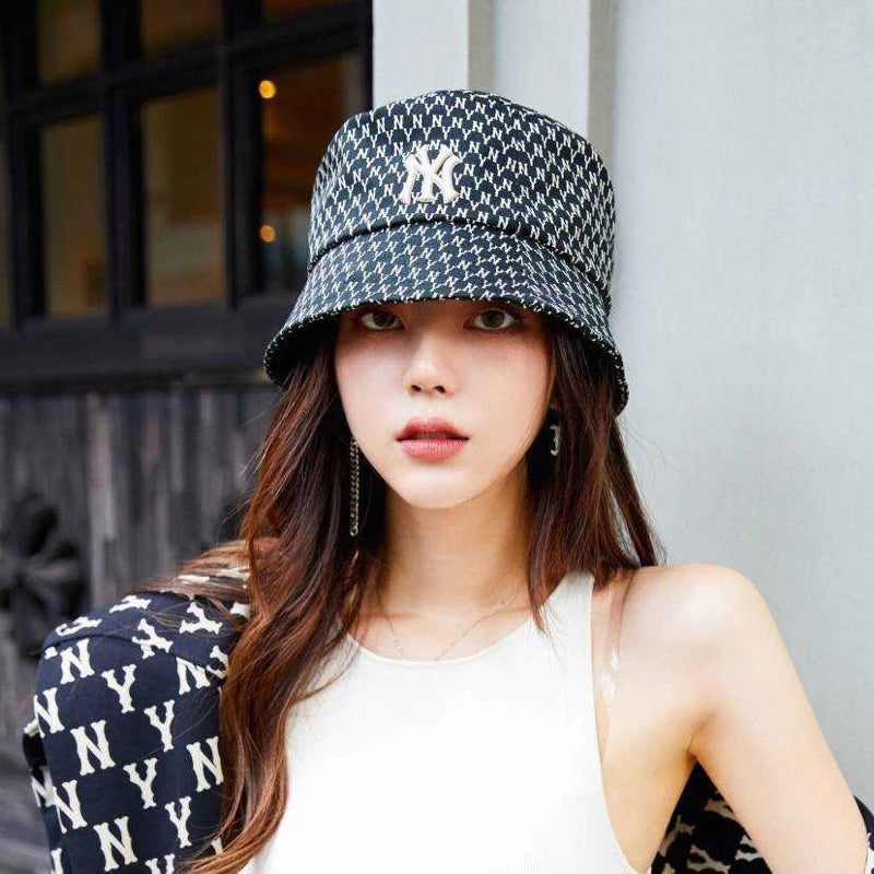 Jacquard Bucket Hat Mono Black