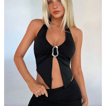 divesminis- Bonita top croptop atasan wanita tanktop crop