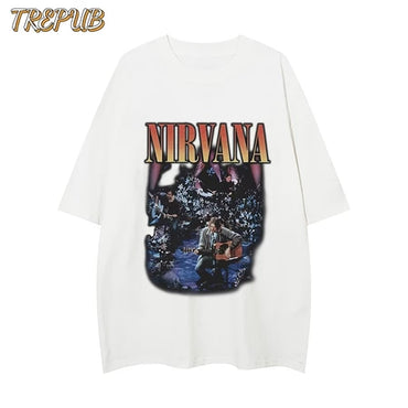 TREPUB.T-shirt Oversize TRE 89 Baju Kaos Korean Style | Pria Wanita /220