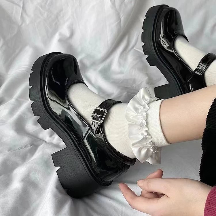 Boots Kulit Wanita Modern Fashion Casual Korean Style Terbaru - 0306