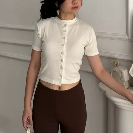 TERLARIS ONE SET BASIC | KNIT BASIC SETELAN WANITA TERBARU MODEL KOREAN STYLE KEKINIAN BAHAN PREMIUM KNIT RIB BISA COD