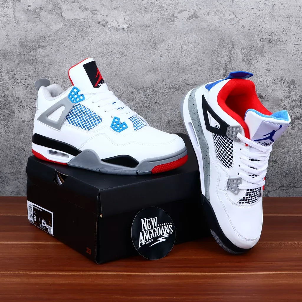 Nike Air Jordan 4 Retro What The Red Sneakers Hypebeast