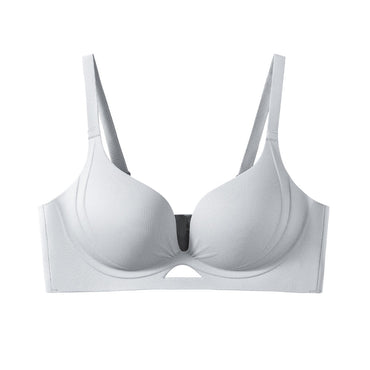 Greney-Bra Push Up W Sayap Tinggi Cup 3D Soft bone di sayap menutupi lipatan nakal Membentuk PD bulat & penuh Bagian bawah berbentuk W, cup tebal, menopang kuat 89972