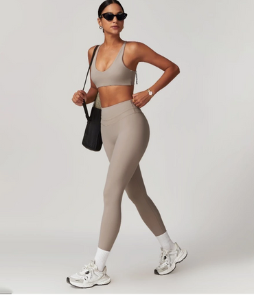 ONE SET PREMIUM SERIES SPORTS BRA LEGGING/SHORT ROLENE Olahraga Yoga Gym Workout Pilates
