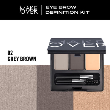 MAKE OVER Eye Brow Definition Kit 6.9 g - Eye Brow Palette