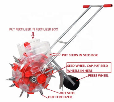 Agricultural Seeders Trade Manual Fertilizer Applicator Hand Operated Multi Maize Seeder