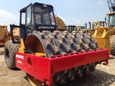 Excellent Low Price Used Dynapac CA30D Road Roller Sheep-foot Bumper Secondhand Road Roller Compactor CA25D Sale Engine