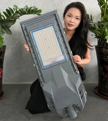 8000K High Lumen LED Solar Street Light 500W & 1000W IP67 Waterproof Outdoor Waterproof Solar Street Lamp with Induction
