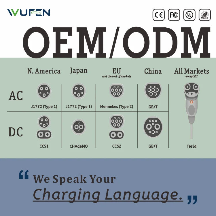 WUFEN BYD V2L Cable Adapter Electric Vehicle Outdoor Power Type 2 Discharger 16A 3.5KW 5m Universal Socket New