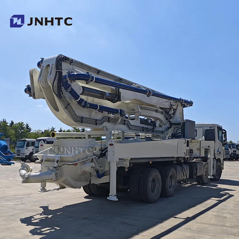 HOWO TX Concrete Mixer Pump 24m 380-470HP 6X4 8X4 Mounted Concrete Pump Truck Price for Sale
