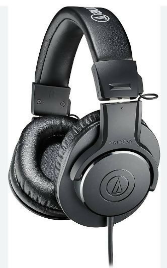 Audio-Technica ATHM20X M20 X Professional Monitoring Headphones - M20X Wired Only