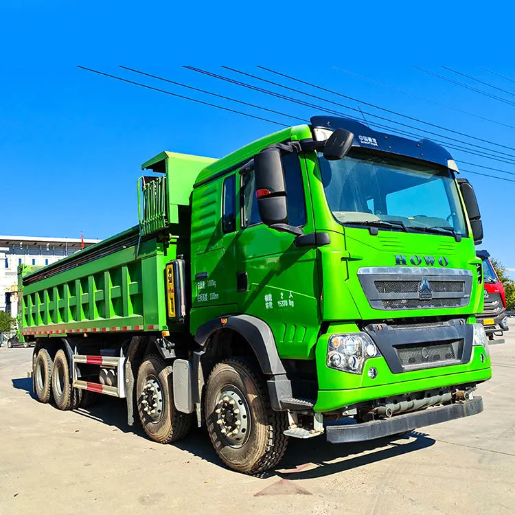 New 6x4 HOWO TX T5G 10-Wheel Heavy Dump Truck 30T Capacity 380HP 400HP 460HP Euro 2 Emission Diesel Fuel Weichai Engine Left