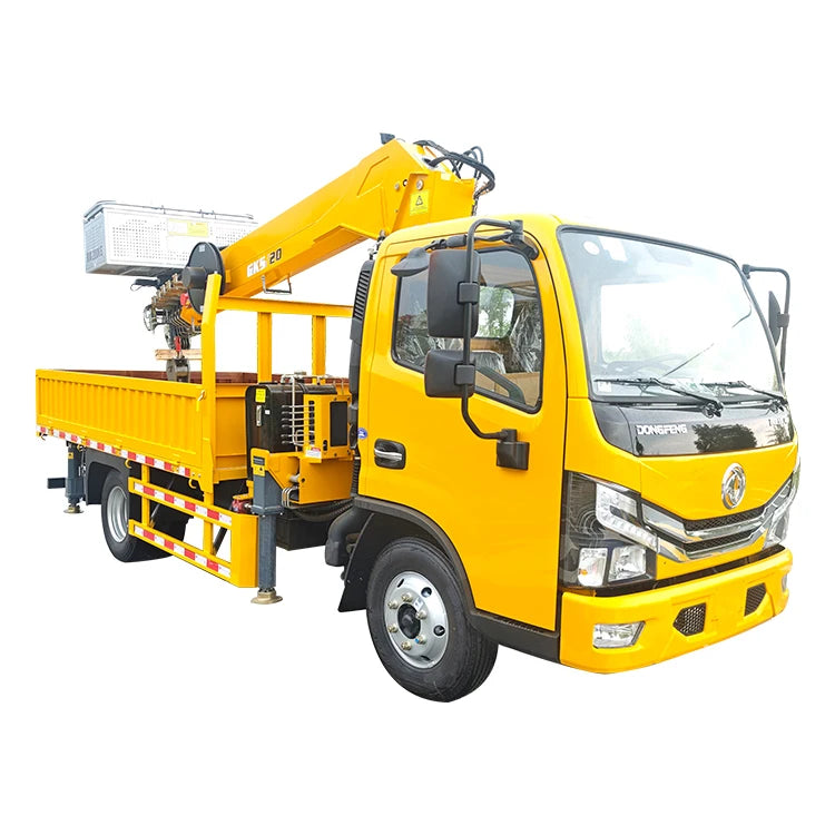 Dongfeng 4*2 New Telescopic Ladder Lift Truck 36m Aerial Work Vehicle with Manual Transmission Diesel Fuel Type