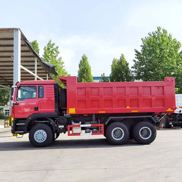 New 6x4 HOWO TX T5G 10-Wheel Heavy Dump Truck 30T Capacity 380HP 400HP 460HP Euro 2 Emission Diesel Fuel Weichai Engine Left