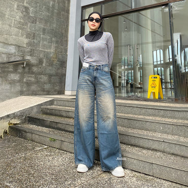 JINISO - Highwaist Oversize Baggy Loose Weekend Jeans