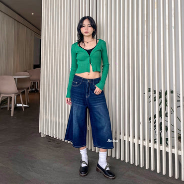 JINISO - Jorts Baggy Short Jeans Skater