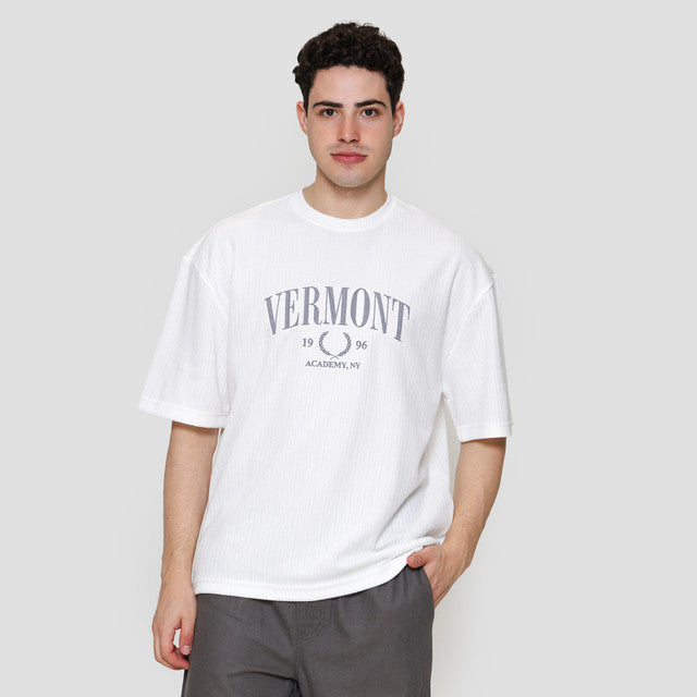 Nevada Oversized Printed Textured - Vermont Kaos Pria 122320873