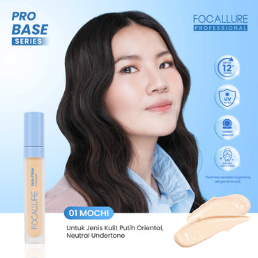 FOCALLURE Probase Skin Filter Concealer Natural Matte Seamless Finish Makeup Hybrid