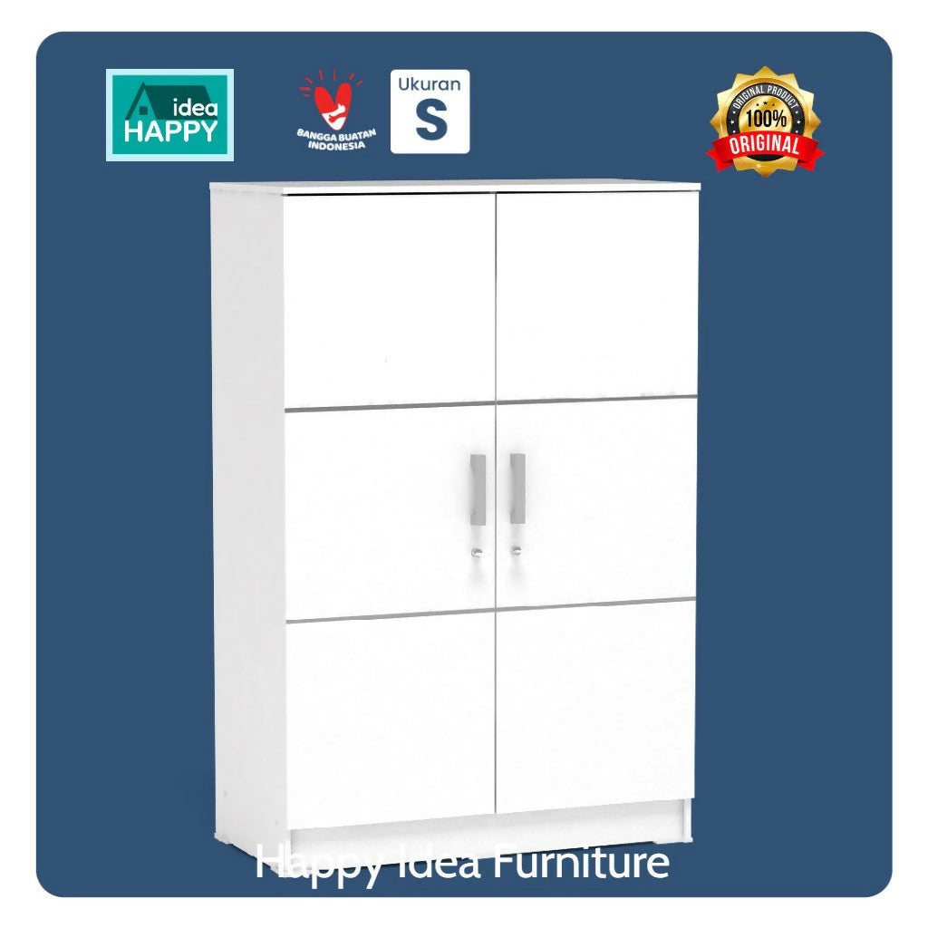 - Lemari Pakaian Murah Minimalis Bagus Lemari Untuk Kos Apartemen Lemari Baju Anak Pira Metropolis ALBA BAZ BL 80 Alba BL 80