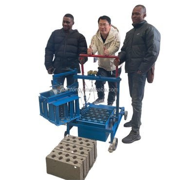 BR2-45 Egg Laying Small Concrete Roofing Hollow Block Making Machine for Sale