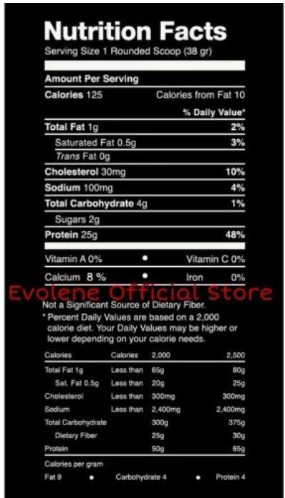 Evolene evo whey protein kemasan 1,750gr