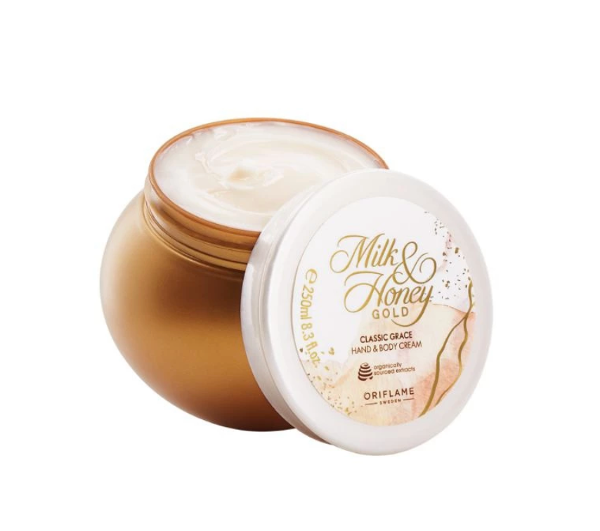 Oriflame Milk Honey Gold Classic Grace Hand & Body Cream 250ml Oriflame Original
