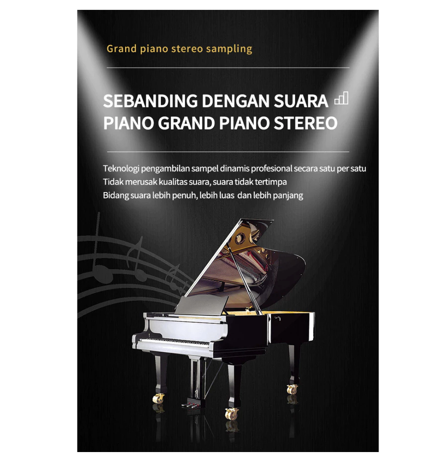 Benston Music- Piano elektronik, piano elektronik 88 tombol, piano elektrik palu berat, piano elektrik portabel profesional, Piano listrik kelas