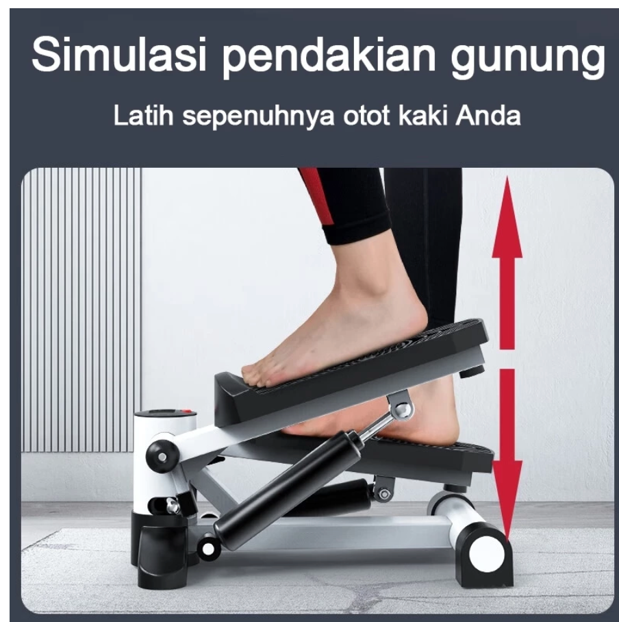 Mini Stepper Alat Fitness Olahraga/Air Climber Steper Climber Walker Glider