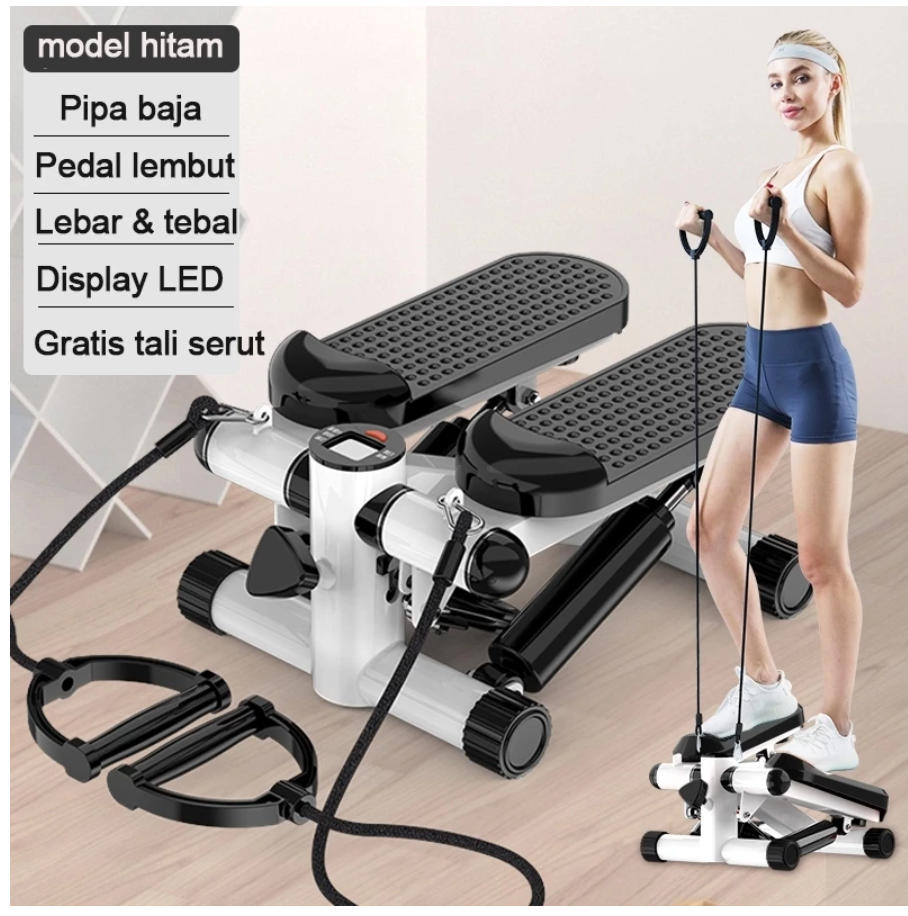 Mini Stepper Alat Fitness Olahraga/Air Climber Steper Climber Walker Glider