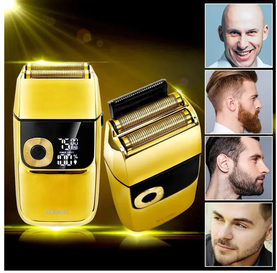EMEI Shaver Trimmer KM-2024 / KM-2028 - Alat Cukur Kumis Tahan Air