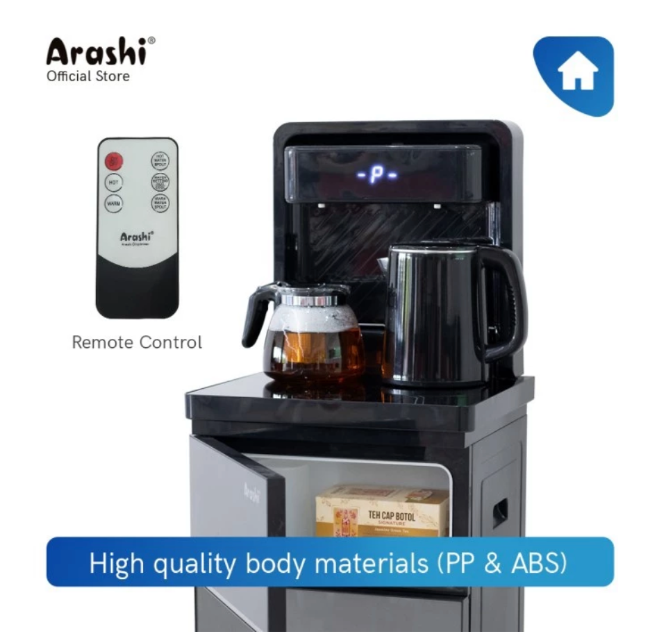 Arashi Dispenser Galon Bawah Digital Panas Dingin Normal