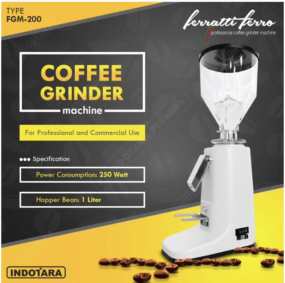Coffee Grinder Electric Penggiling Kopi Ferratti Ferro - FGM-200