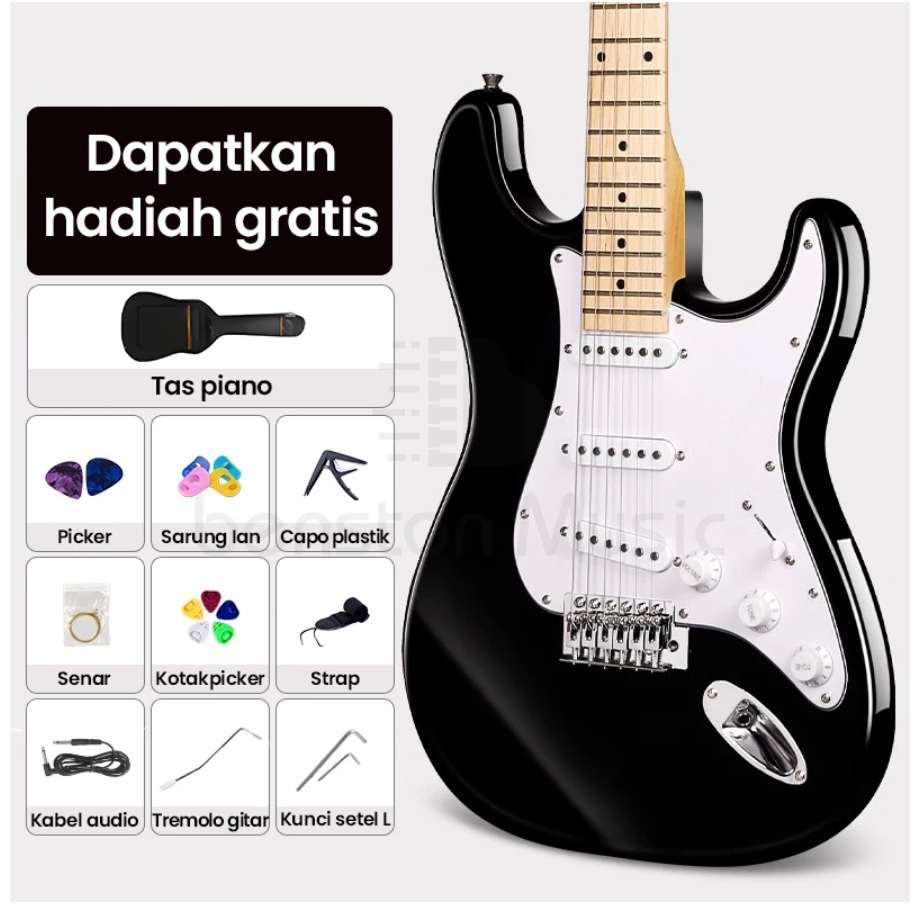 Benston Music- Gitar Elektrik , Gitar Elektrik Anak Dan Dewasa , Gitar Elektrik Pemula , Gitar Elektrik Rock , Gitar Elektrik Profesional