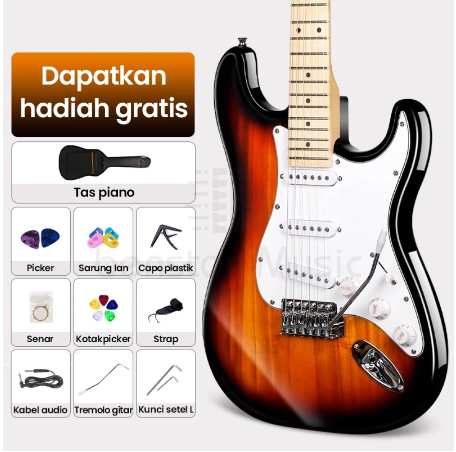 Benston Music- Gitar Elektrik , Gitar Elektrik Anak Dan Dewasa , Gitar Elektrik Pemula , Gitar Elektrik Rock , Gitar Elektrik Profesional