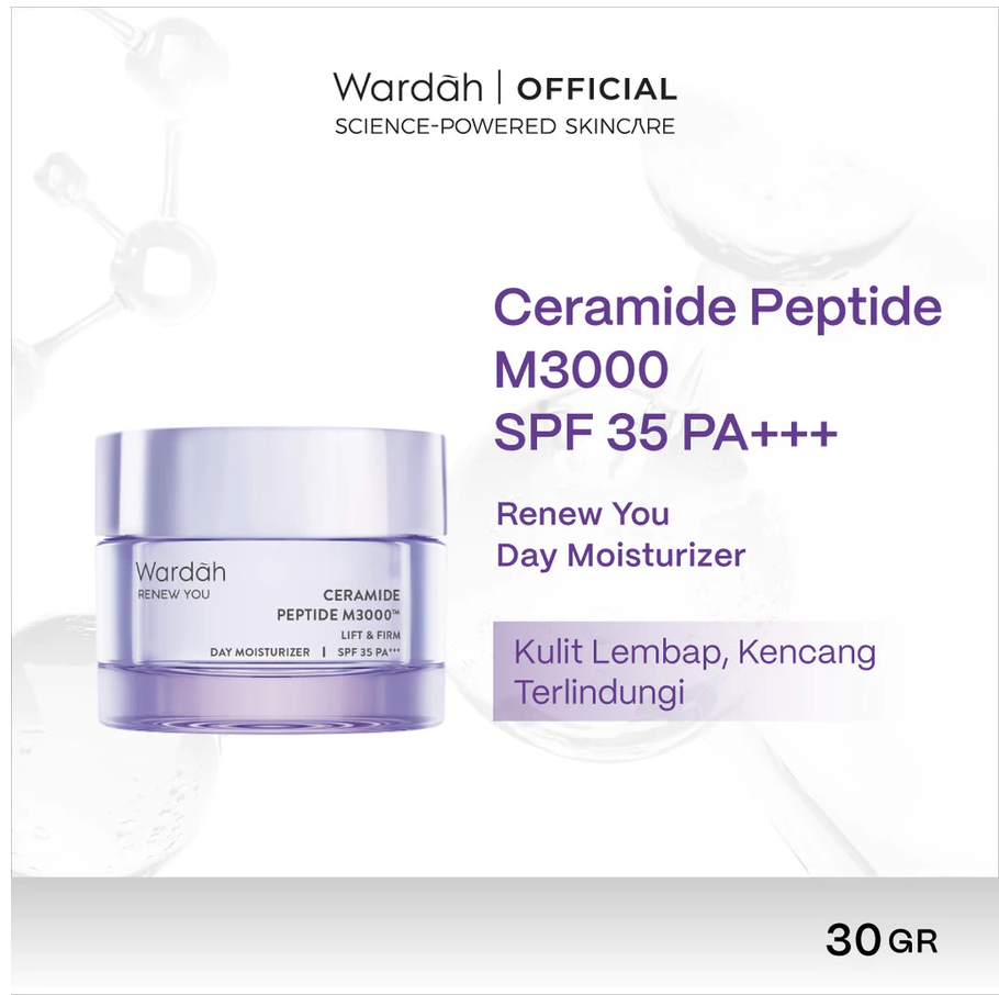 Wardah Renew You Paket Lengkap Full Regime (Serum, Night Cream, Essence, Day Cream, Facial Wash)