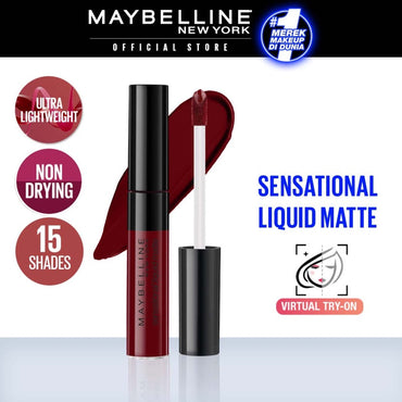 MAYBELLINE Sensational Liquid Matte Lipstick Make Up