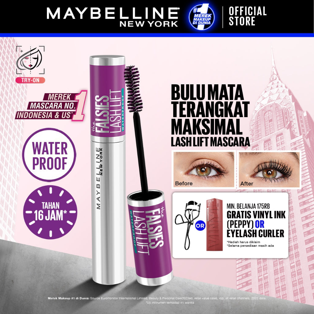 MAYBELLINE The Falsies Lash Lift Mascara Make Up 8.6ml