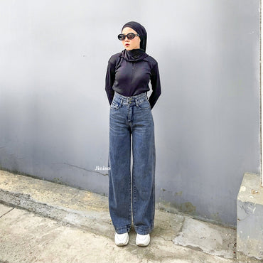 JINISO - Ultra Highwaist Baggy Loose Overtime Jeans