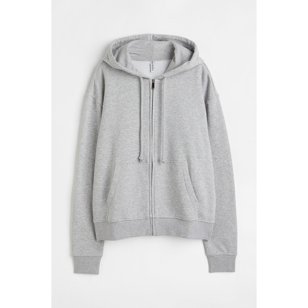 H&M Wanita Zip-through hoodie 0993762
