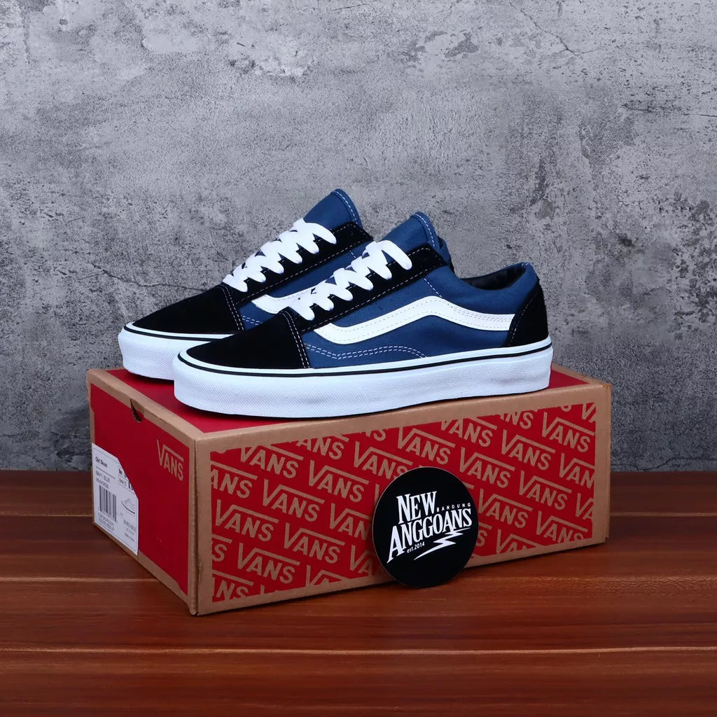 Sepatu Vans Oldskool Classic Navy Blue