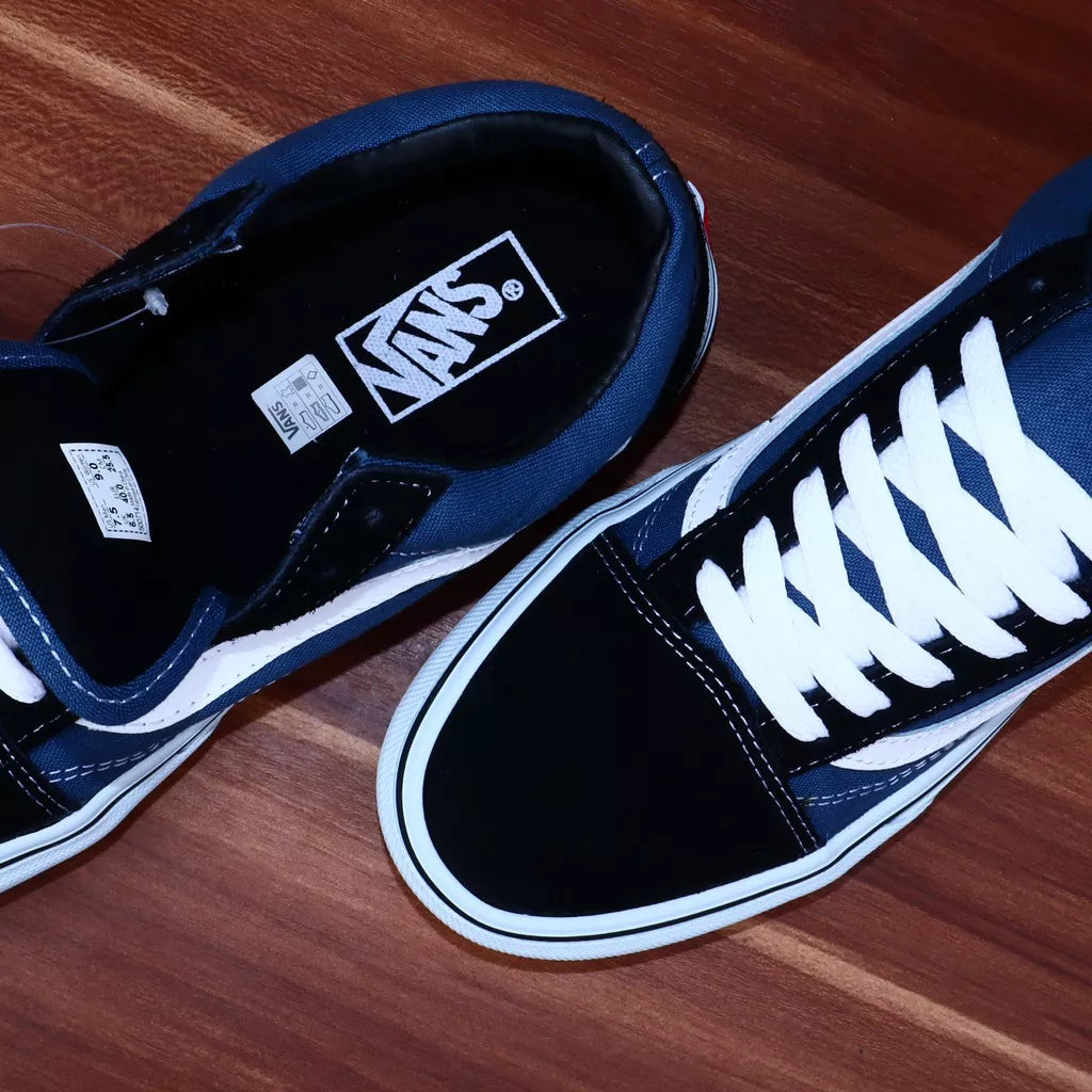 Sepatu Vans Oldskool Classic Navy Blue