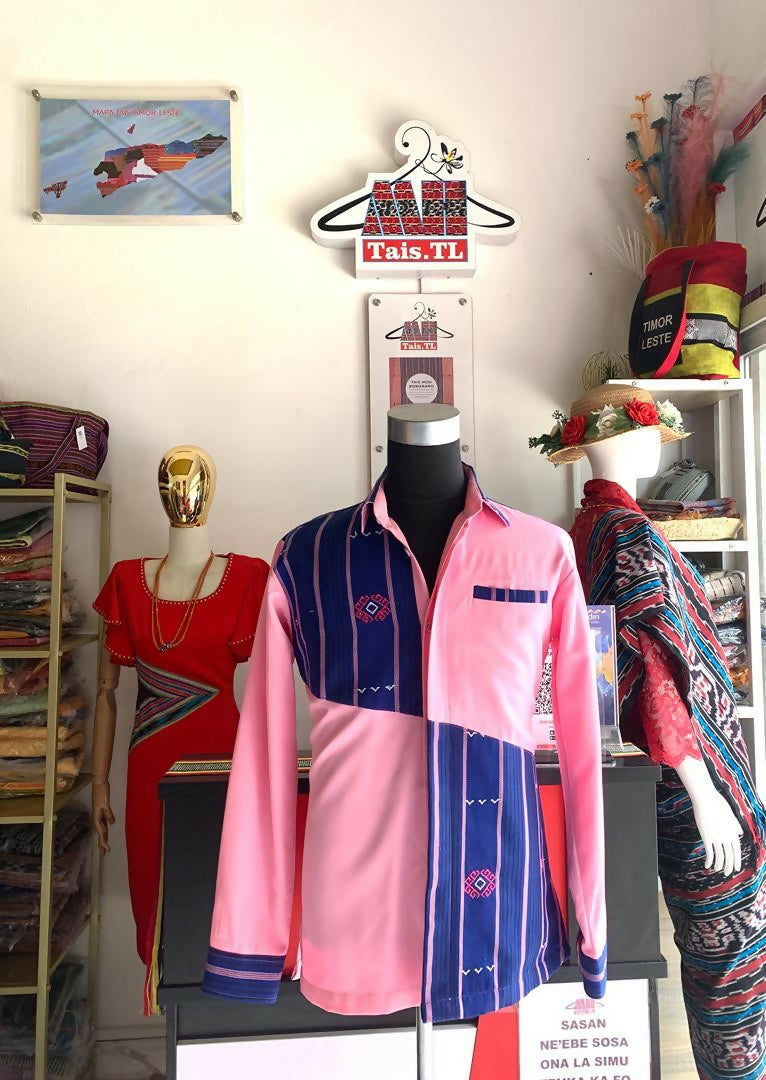 Kemeja Tais Lengan Panjan untuk Pria