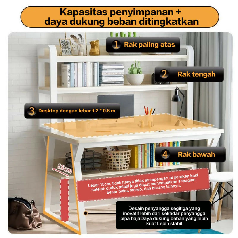 Etife Meja Belajar Anak Meja Belajar Minimalis Kayu Meja Komputer Meja Kerja Murah