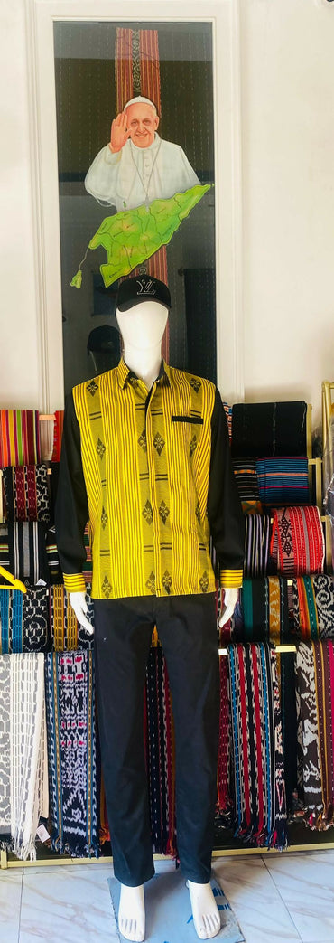 Kemeja Tais Lengan Panjan untuk Pria