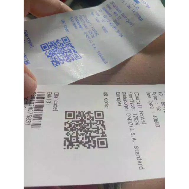 KERTAS THERMAL OTANI 58x30/58x31/57x30/57x31 MM 58MM HITAM