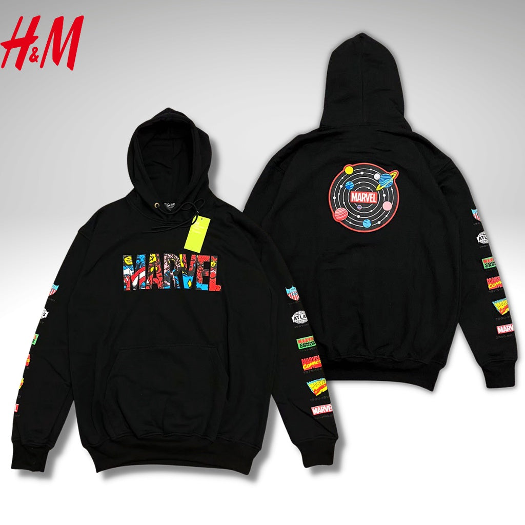 Hoodie H&M Marvel Crop Oversize Premium Quality