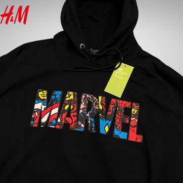 Hoodie H&M Marvel Crop Oversize Premium Quality